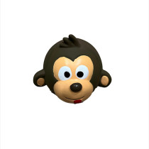 monkey latex dog toy