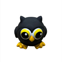 owl latex dog toy